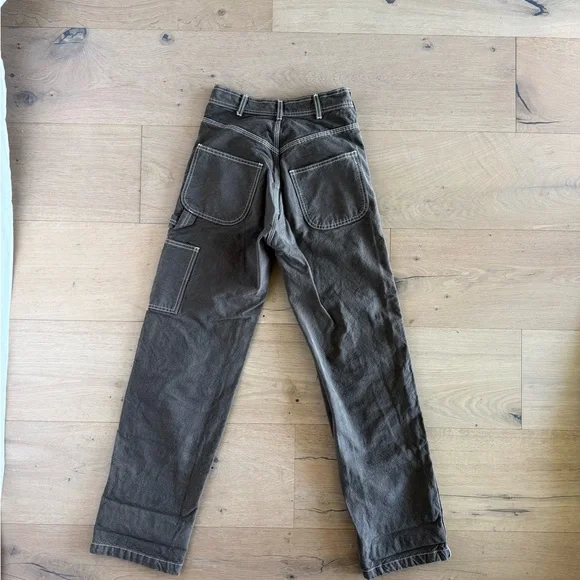 JESSE KAMM - Patchfront handy pant - Mushroom - 0 - Picture 4 of 5